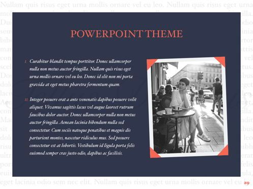 Vintage Album PowerPoint Template, 슬라이드 30, 05810, 프레젠테이션 템플릿 — PoweredTemplate.com
