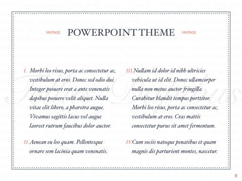 Vintage Album PowerPoint Template, Diapositive 4, 05810, Modèles de présentations — PoweredTemplate.com
