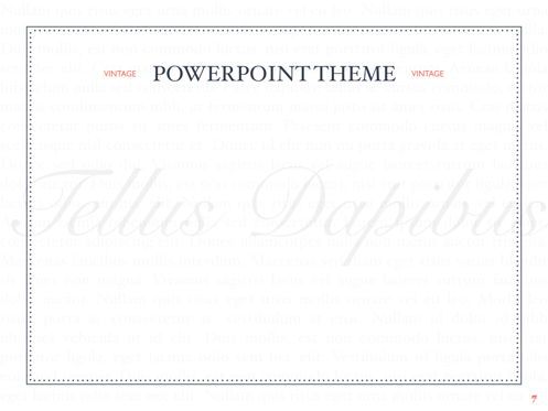 Vintage Album PowerPoint Template, Slide 8, 05810, Presentation Templates — PoweredTemplate.com