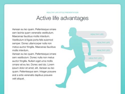 Wellbeing Google Slides Template, Diapositive 11, 05824, Infographies — PoweredTemplate.com
