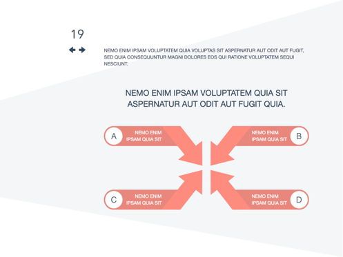 Coral Shapes Powerpoint Presentation Template, Dia 13, 05836, Presentatie Templates — PoweredTemplate.com
