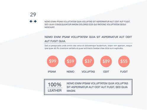 Coral Shapes Powerpoint Presentation Template, 幻灯片 24, 05836, 演示模板 — PoweredTemplate.com