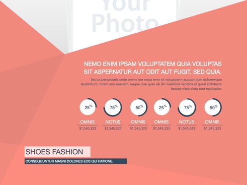 Coral Shapes Powerpoint Presentation Template, 幻灯片 26, 05836, 演示模板 — PoweredTemplate.com