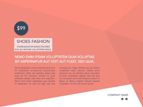 Coral Shapes Powerpoint Presentation Template, Dia 37, 05836, Presentatie Templates — PoweredTemplate.com