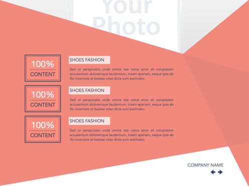 Coral Shapes Powerpoint Presentation Template, 幻灯片 41, 05836, 演示模板 — PoweredTemplate.com