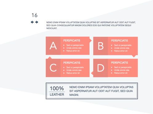 Coral Shapes Powerpoint Presentation Template, Slide 9, 05836, Presentation Templates — PoweredTemplate.com