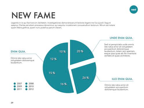 New Fame Powerpoint Presentation Template, Dia 35, 05840, Presentatie Templates — PoweredTemplate.com