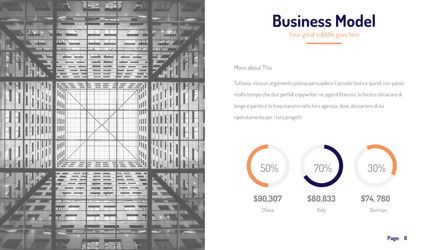 Company Business Plan, Slide 8, 05851, Modelli Presentazione — PoweredTemplate.com