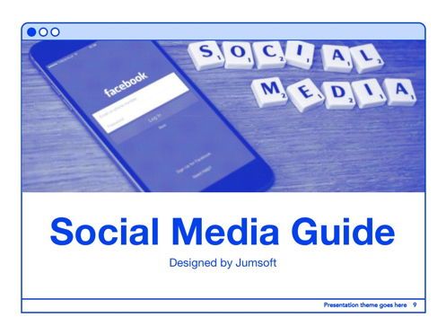 Social Media Guide Google Slides, Dia 10, 05854, Presentatie Templates — PoweredTemplate.com