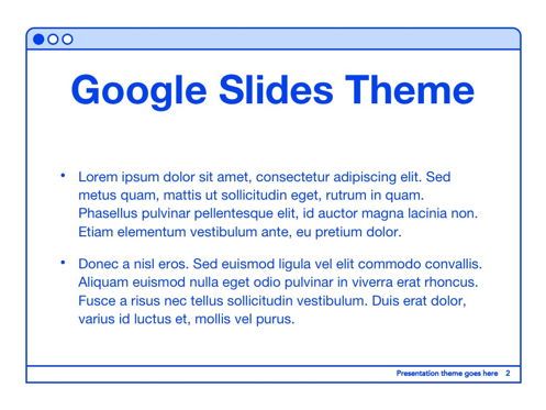 Social Media Guide Google Slides, 幻灯片 3, 05854, 演示模板 — PoweredTemplate.com