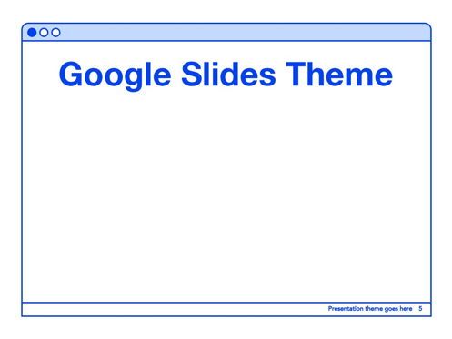 Social Media Guide Google Slides, 슬라이드 6, 05854, 프레젠테이션 템플릿 — PoweredTemplate.com