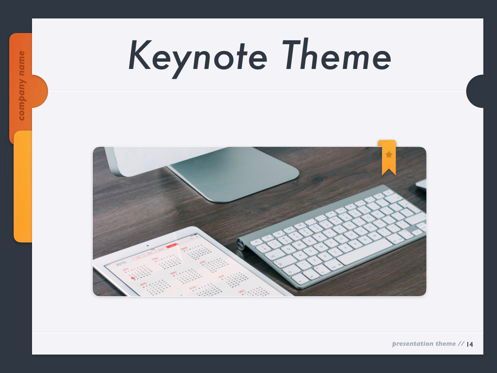 Sense of Order Keynote Template, Diapositive 15, 05858, Modèles de présentations — PoweredTemplate.com