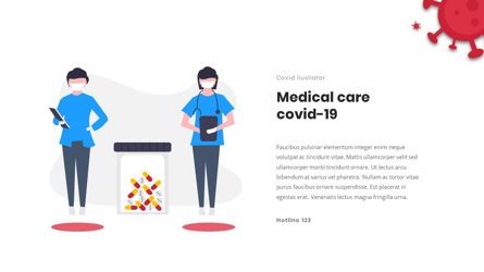 Covid19 - Presentation Template, Slide 18, 05870, Medical Diagrams and Charts — PoweredTemplate.com