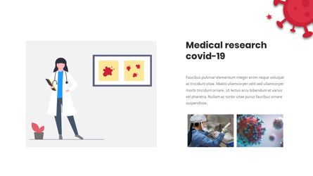 Covid19 - Presentation Template, Deslizar 19, 05870, Diagramas e Gráficos Médicos — PoweredTemplate.com