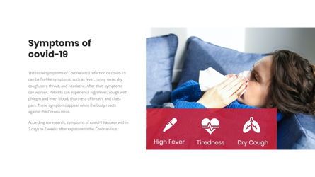 Covid19 - Presentation Template, Slide 4, 05870, Medical Diagrams and Charts — PoweredTemplate.com