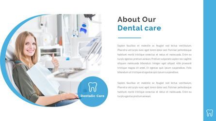 Dentalic - Dental Care PowerPoint Template, Diapositiva 3, 05873, Plantillas de presentación — PoweredTemplate.com
