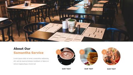 Samantha - Food Restaurant Powerpoint Template, 幻灯片 11, 05875, 演示模板 — PoweredTemplate.com