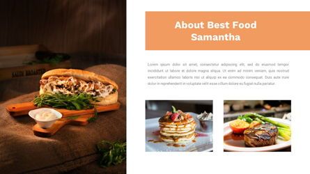 Samantha - Food Restaurant Powerpoint Template, Diapositive 7, 05875, Modèles de présentations — PoweredTemplate.com