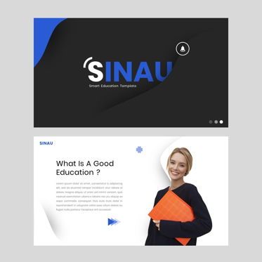 Sinau - Smart Education PowePoint Template, Slide 2, 05878, Presentation Templates — PoweredTemplate.com