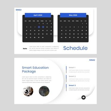 Sinau - Smart Education PowePoint Template, Deslizar 9, 05878, Modelos de Apresentação — PoweredTemplate.com
