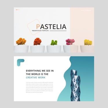 Pastelia - PowerPoint Template, Diapositive 2, 05881, Modèles de présentations — PoweredTemplate.com