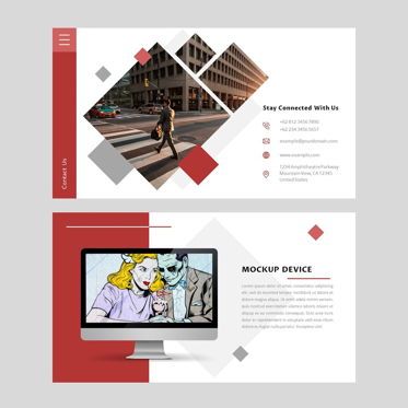 Simpli - PowerPoint Template, Diapositive 11, 05886, Modèles de présentations — PoweredTemplate.com