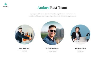 Andara - Real Estate Powerpoint Template, Slide 18, 05888, Text Boxes — PoweredTemplate.com