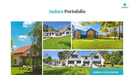 Andara - Real Estate Powerpoint Template, Slide 23, 05888, Text Boxes — PoweredTemplate.com
