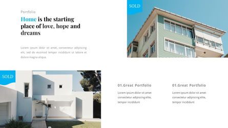 Andara - Real Estate Powerpoint Template, Diapositive 25, 05888, Boîtes de texte — PoweredTemplate.com