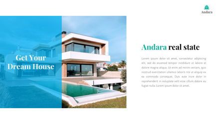 Andara - Real Estate Powerpoint Template, Dia 5, 05888, Tekstvakken — PoweredTemplate.com