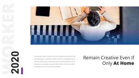 Worker - Creative Business Google Slides Template, Diapositiva 5, 05890, Modelos de negocios — PoweredTemplate.com