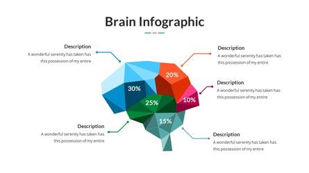 Brain Infographic for Powerpoint Template, Slide 10, 05895, Business Models — PoweredTemplate.com