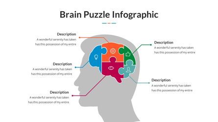 Brain Infographic for Powerpoint Template, Slide 2, 05895, Business Models — PoweredTemplate.com