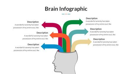 Brain Infographic for Powerpoint Template, Slide 22, 05895, Business Models — PoweredTemplate.com