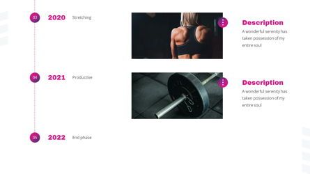 Stamin - Gym Fitness Powerpoint Template, Slide 10, 05896, Graph Charts — PoweredTemplate.com
