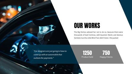 Fortuna - Automotive Powerpoint Template, Slide 16, 05899, Data Driven Diagrams and Charts — PoweredTemplate.com