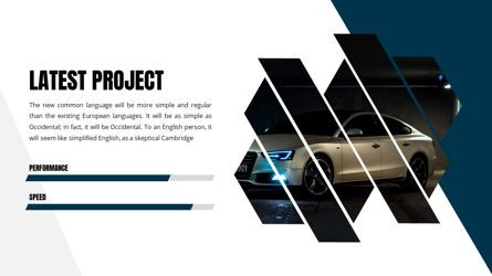 Fortuna - Automotive Powerpoint Template, Slide 17, 05899, Data Driven Diagrams and Charts — PoweredTemplate.com