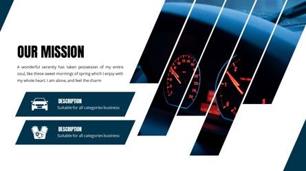 Fortuna - Automotive Powerpoint Template, Slide 6, 05899, Data Driven Diagrams and Charts — PoweredTemplate.com