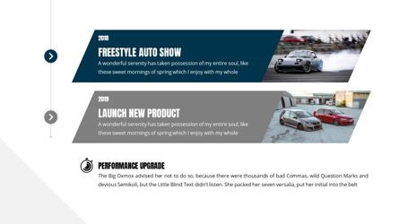 Fortuna - Automotive Powerpoint Template, Slide 9, 05899, Data Driven Diagrams and Charts — PoweredTemplate.com