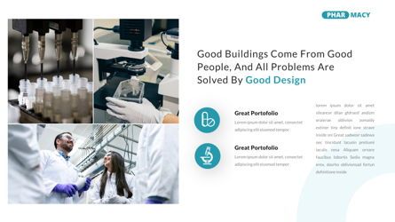 Pharmacy - Creative Business PowerPoint Template, Diapositive 22, 05907, Modèles commerciaux — PoweredTemplate.com