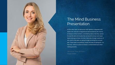 The Mind Power Point Presentation Template, Diapositiva 3, 05913, Modelos de negocios — PoweredTemplate.com