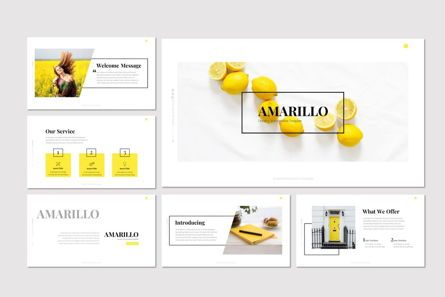 Amarillo - Google Slides Template, Diapositiva 2, 05917, Plantillas de presentación — PoweredTemplate.com