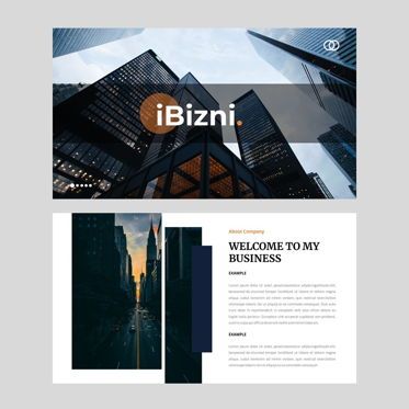 Ibizni - PowerPoint Template, 슬라이드 2, 05930, 프레젠테이션 템플릿 — PoweredTemplate.com