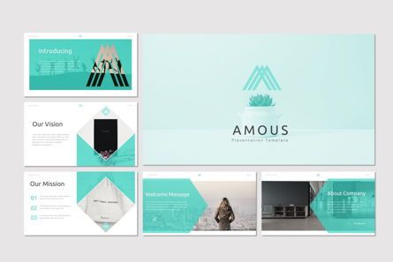 Amous - Powerpoint Template, Diapositive 2, 05937, Modèles de présentations — PoweredTemplate.com