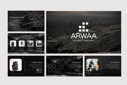 Arwaa - Powerpoint Template, Diapositiva 2, 05940, Plantillas de presentación — PoweredTemplate.com