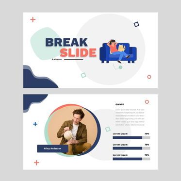 Gladii - Creative Google Slide Template, スライド 9, 05963, プレゼンテーションテンプレート — PoweredTemplate.com
