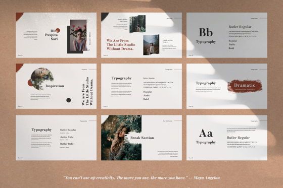 Dramatic Brand Powerpoint, Diapositiva 4, 05995, Plantillas de presentación — PoweredTemplate.com