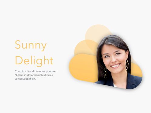 Sunny Delight Keynote Template, 슬라이드 2, 06004, 프레젠테이션 템플릿 — PoweredTemplate.com