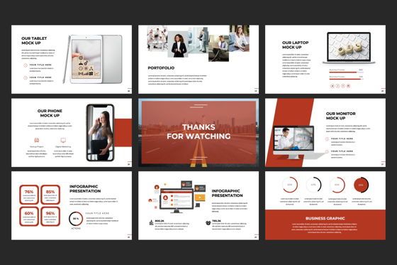 Business Powerpoint Template, Slide 3, 06011, Presentation Templates — PoweredTemplate.com