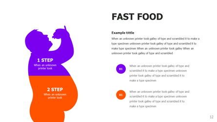 Food and Nutrition Presentation Infographics, Diapositive 12, 06037, Infographies — PoweredTemplate.com